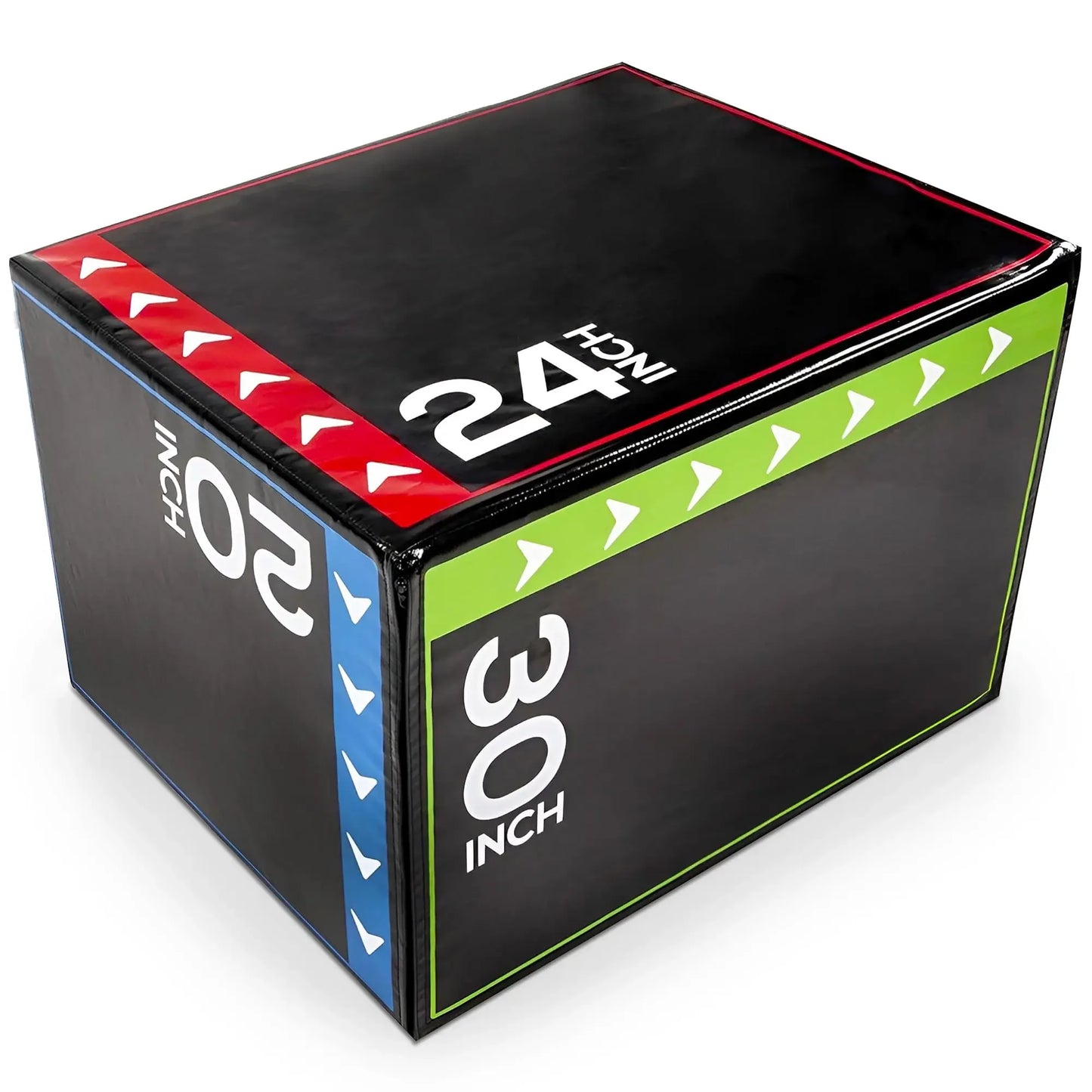 BalanceFrom 3-in-1 Foam Plyometric Jump Box for Home Gym with Multiple Height Options – Versatile Plyo with Non-Slip Surface
