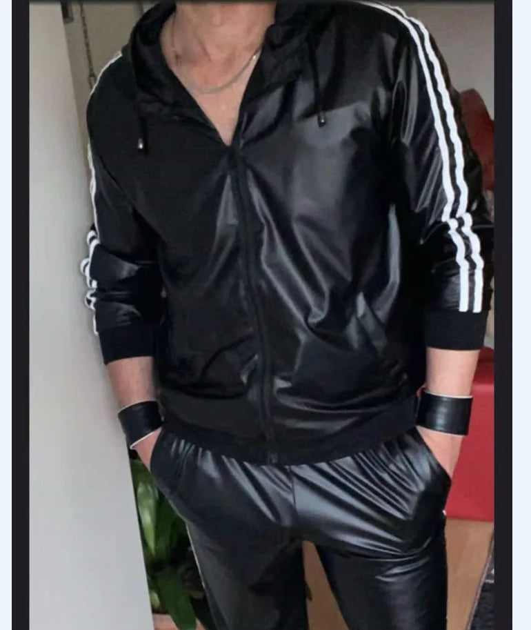 Men Slim Casual White Suit