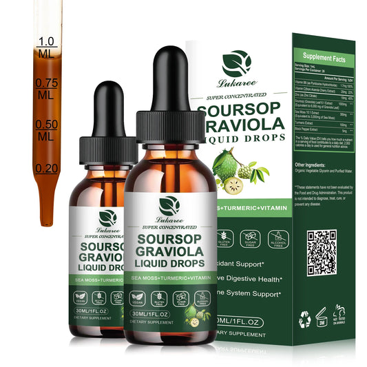 Beworths Soursop Graviola Extract Drops For Immunity And Digestion