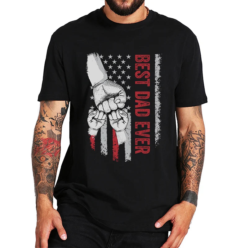 Maymavarty Custom Best Dad Ever T Shirt Fathers Day Gift