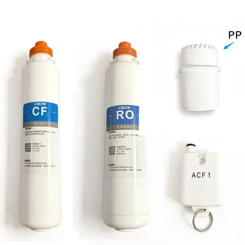 For Aqua global MINI TOUCH/FLEXIBLE TOUCH/Zen&Pur Drinking Water Purifier Filter Element,CF+RO+ACF1 Is Suitable Bule Pro B04/B02