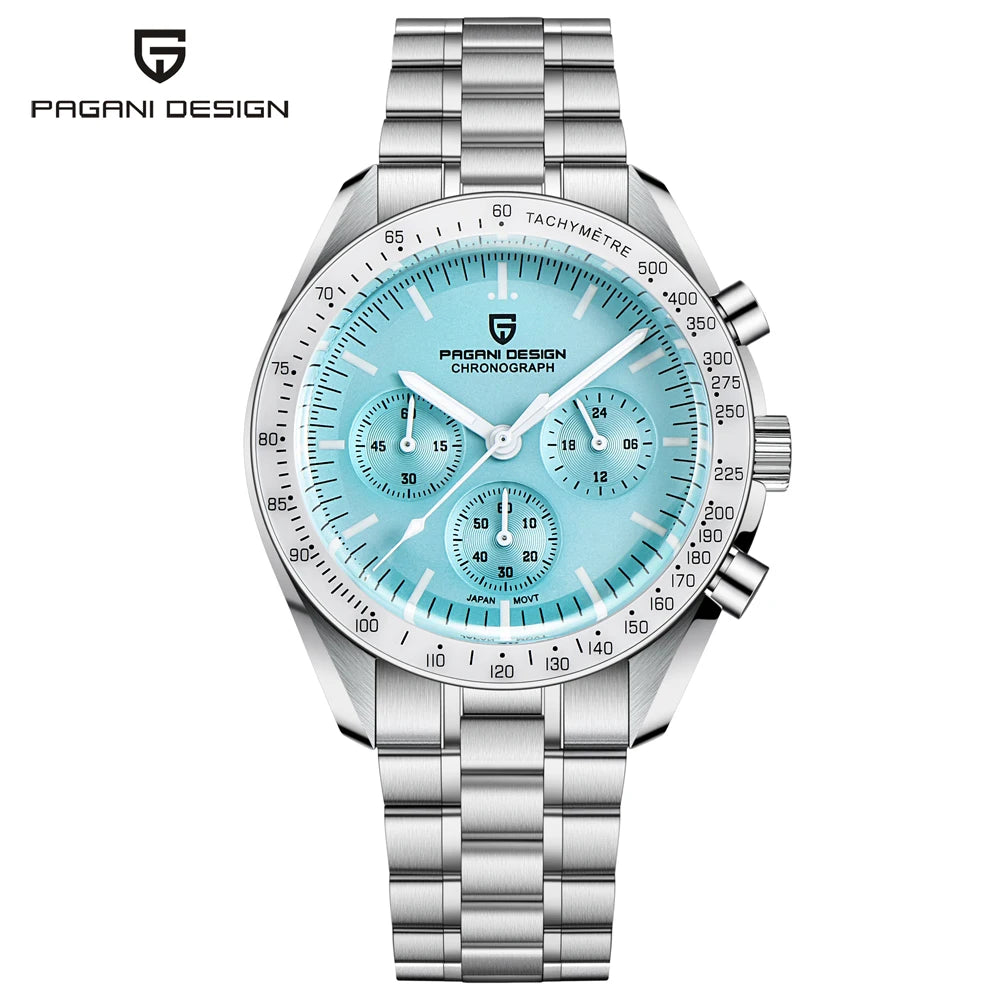 Pagani Design Moon Watch Retro Luxury Quartz For Men