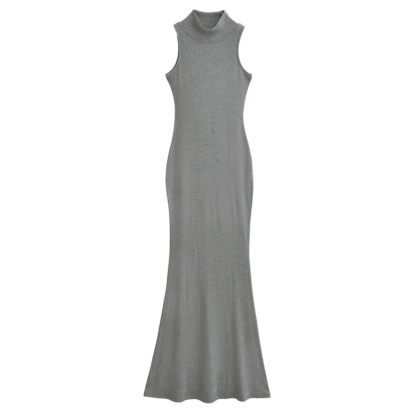 Long dresses for women 2024 Summer sexy knitted dresses elegant bodycon dress vintage clothes evening pary dress turtleneck