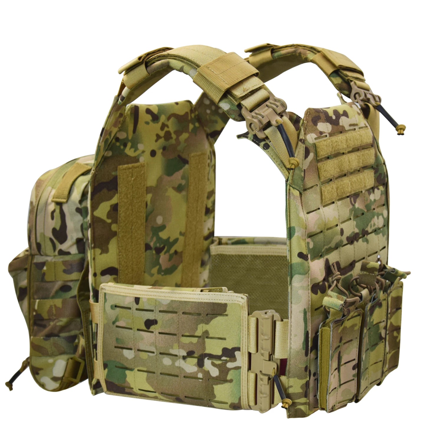 EMERSONGEARS 1000D Nylon Quick Release Laser Cut Vest Hydration Backpack
