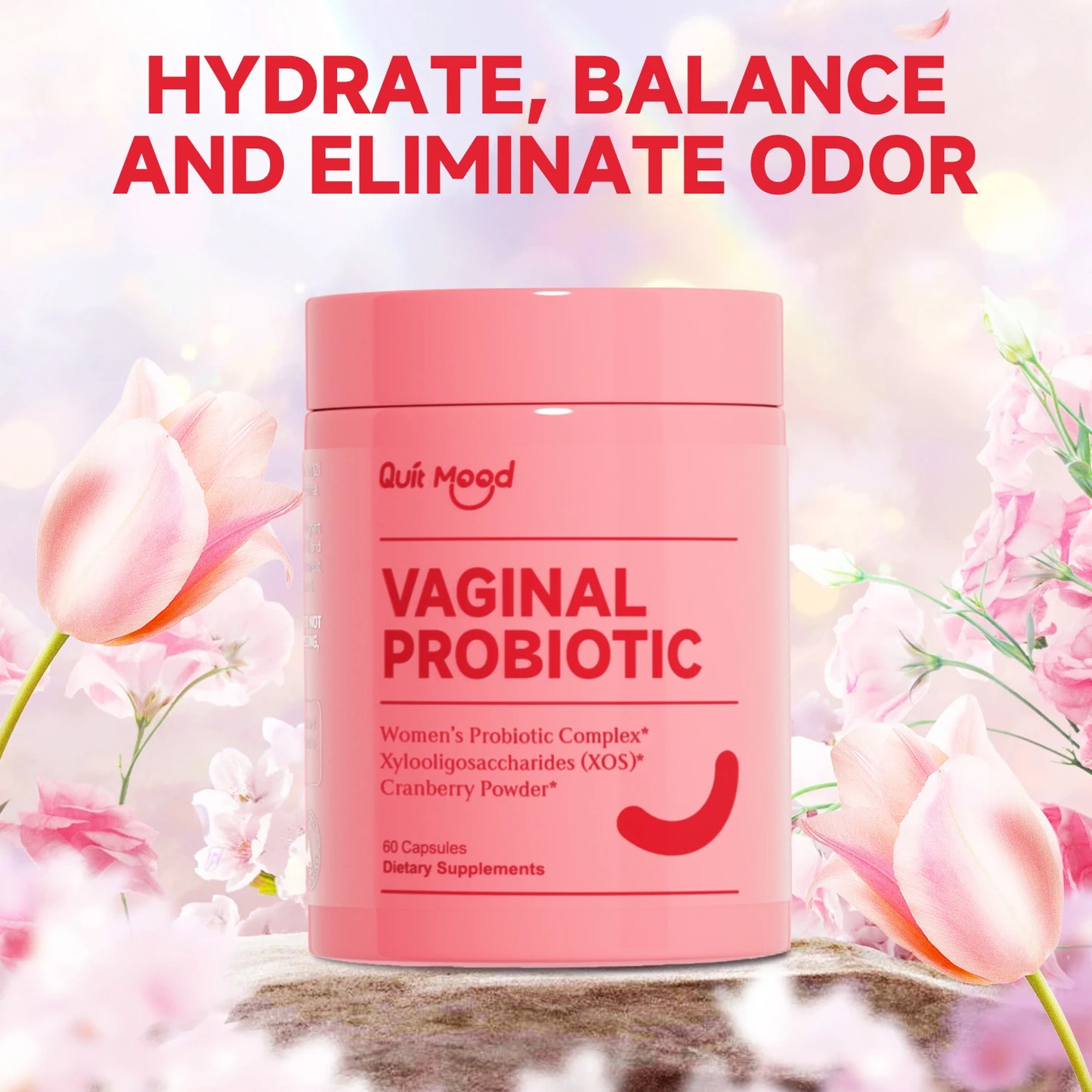Quit Mood Probiotics for Women PH Balance Lactobacillus Probiotic Blend