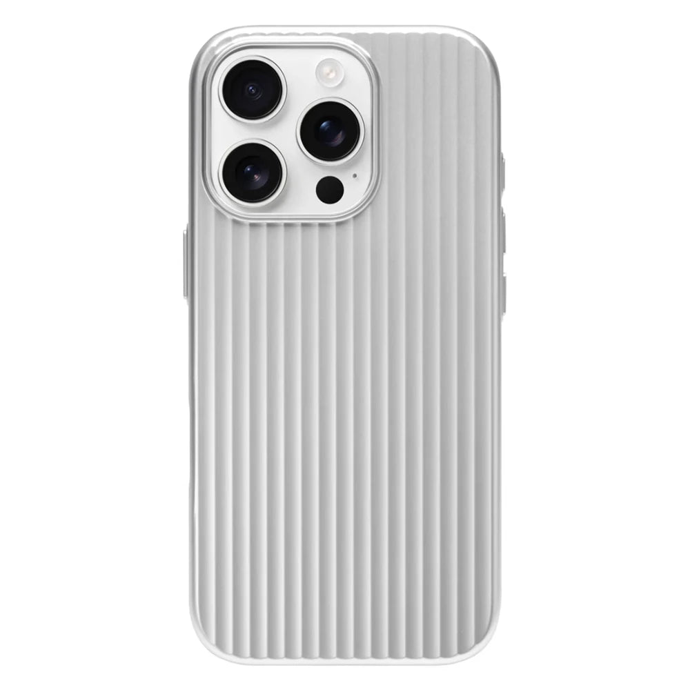 Luxury Stripes Metallic Armor Case for iPhone Pro Max Shockproof