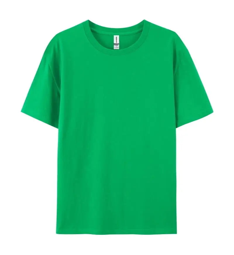 Custom Tshirt Front Back Print Professional Your Own Logo Text Photo Male Personalized Premium Gifts T-shirt EU Size 100% Cotton