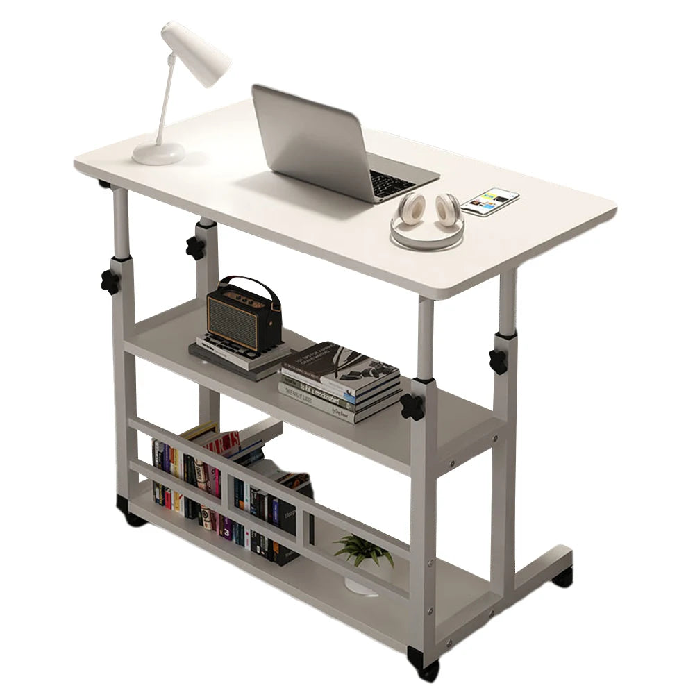APWIKOGER Multi Layer Standing Desk Height Adjustable Wooden Workstation