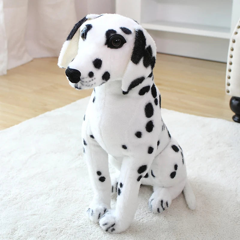 2 Styles 23-90cm Stuffed Animals Dog Dalmatian Plush Toy Lifelike Giant Dog Toy Realistic Animal Kids Toys Gift For Children