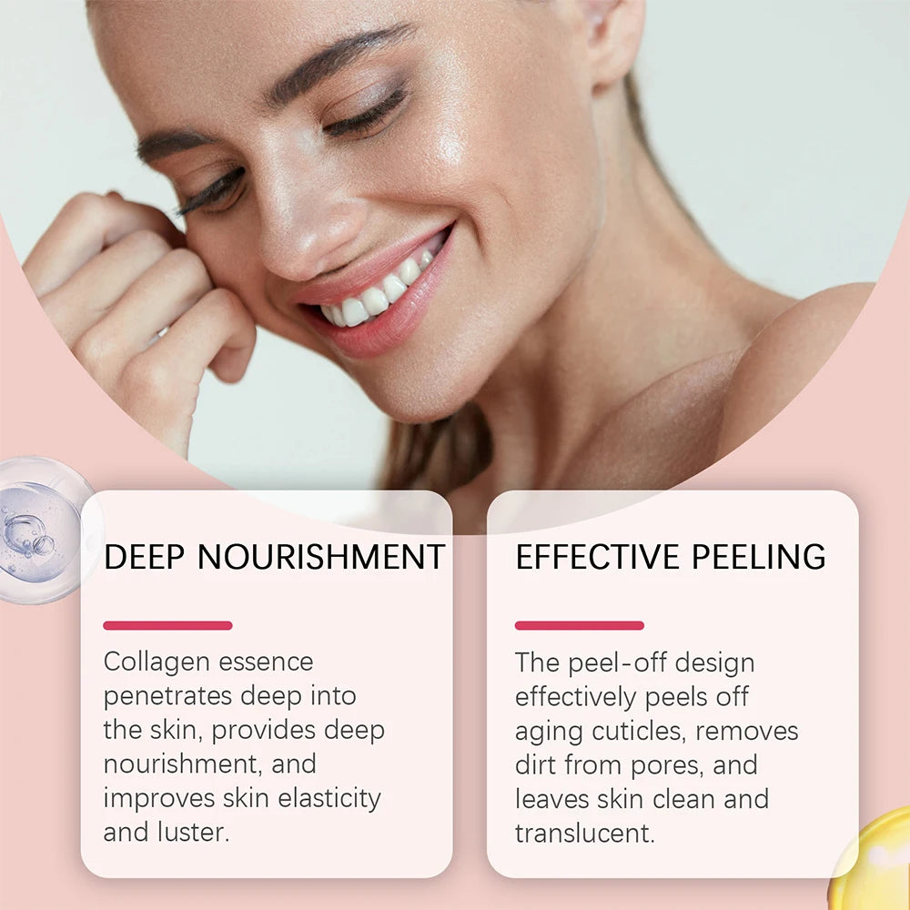 Ms.Dear Collagen Overnight Wrapping Peel Off Facial Mask Deep Hydration