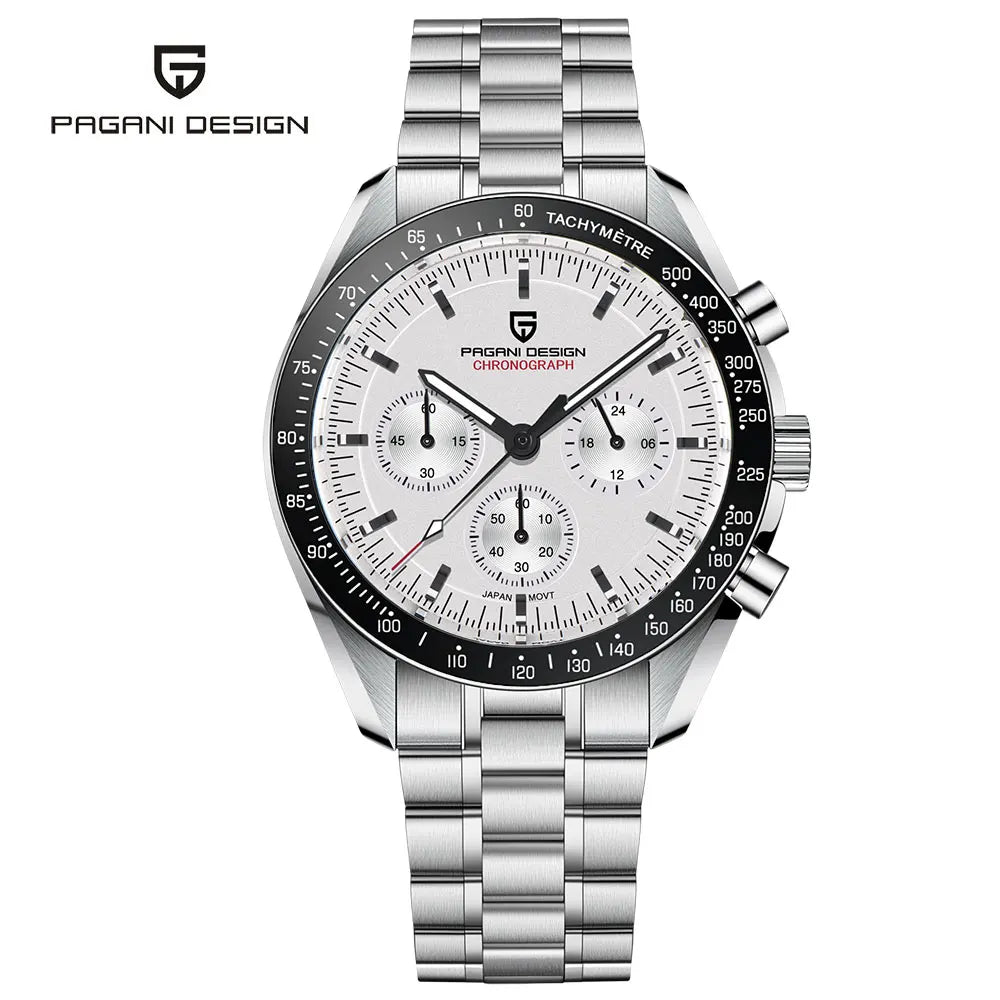 Pagani Design Moon Watch Retro Luxury Quartz For Men