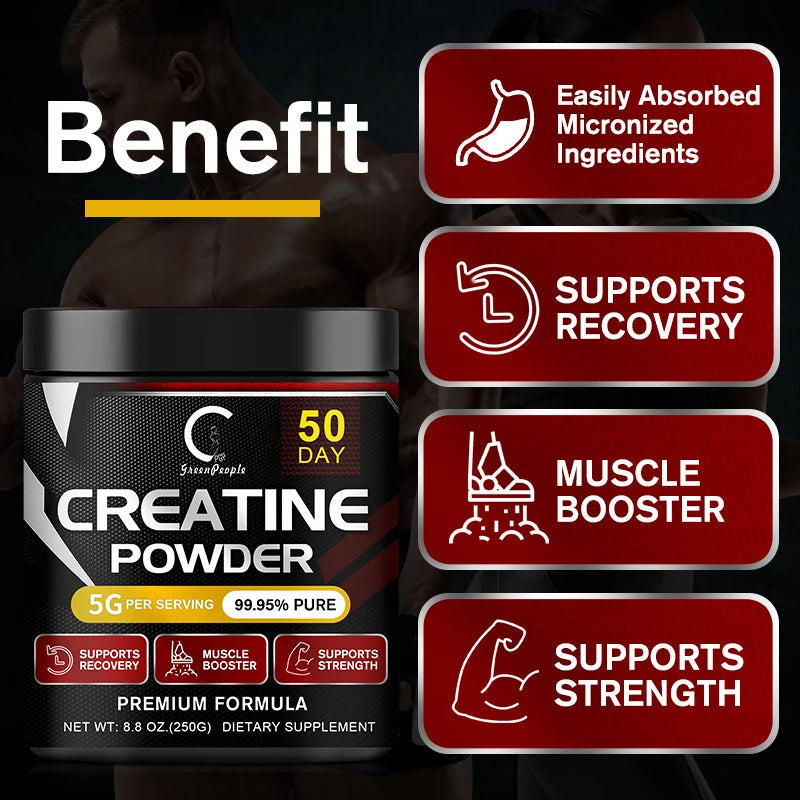 Minch Creatine Monohydrate Powder for Muscle Recovery and Performance