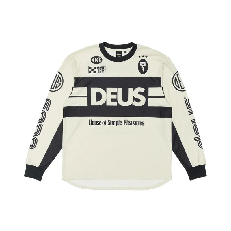 New Sportswear Enduro Jersey DEUS EX MACHINA Motocross Cycling Off Road Dirt Bike Riding Racing Long Shirt Motorcycle Jersey MTB