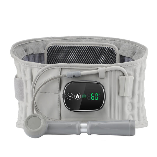 PASTSKY Inflatable Decompression Belt With Rechargeable Heated Lumbar Traction