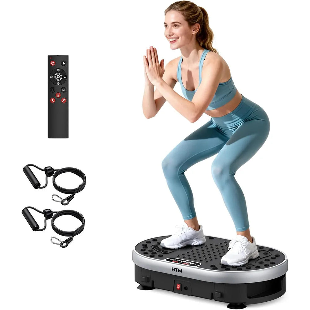Vibration Plate Exercise Machine With 120 Speed Levels 9 Presets
