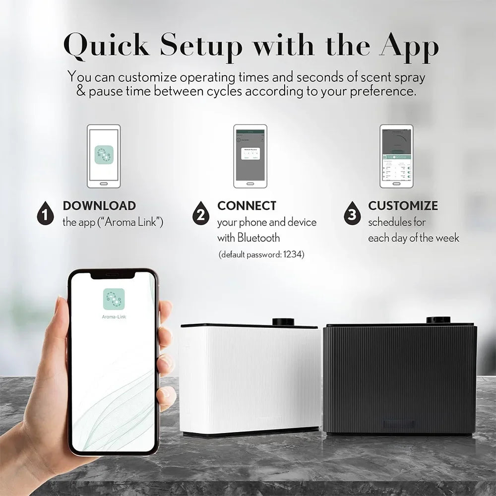 Namste 4000m3 Fragrance Diffuser With Smart Timing For Home