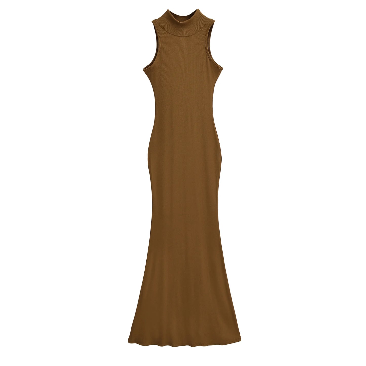 Long dresses for women 2024 Summer sexy knitted dresses elegant bodycon dress vintage clothes evening pary dress turtleneck